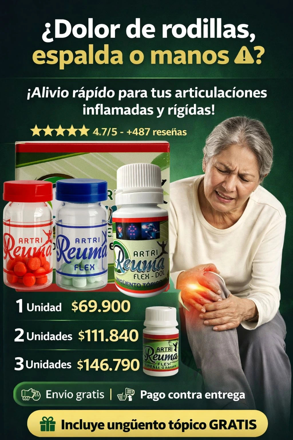 Artri Reuma Mega Oferta + Obsequio Especial