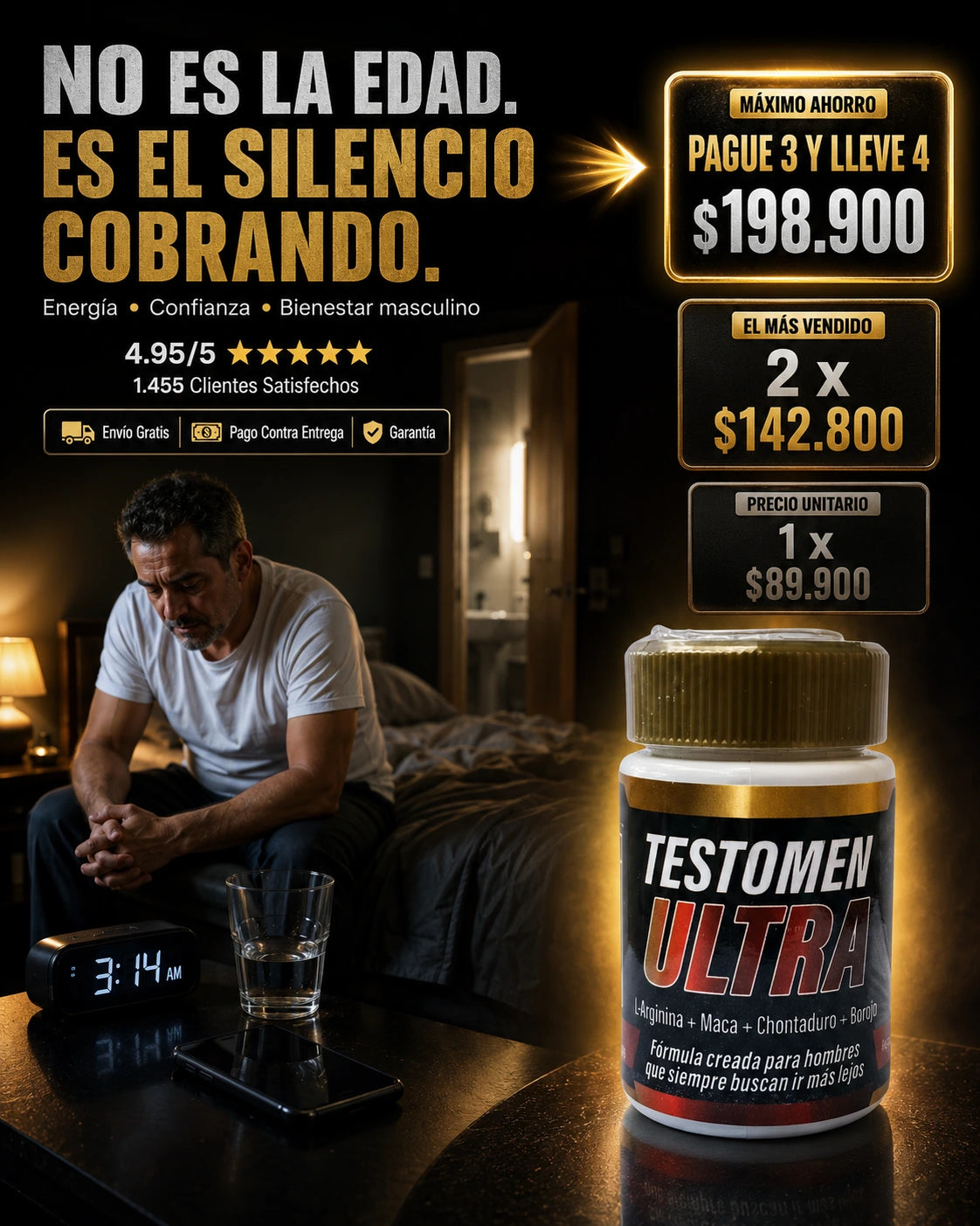 TESTOMEN ULTRA - Mega Oferta