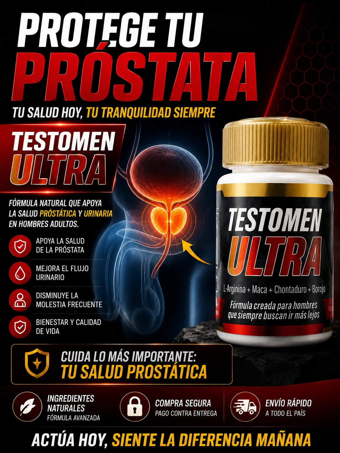 TESTOMEN ULTRA - Mega Oferta